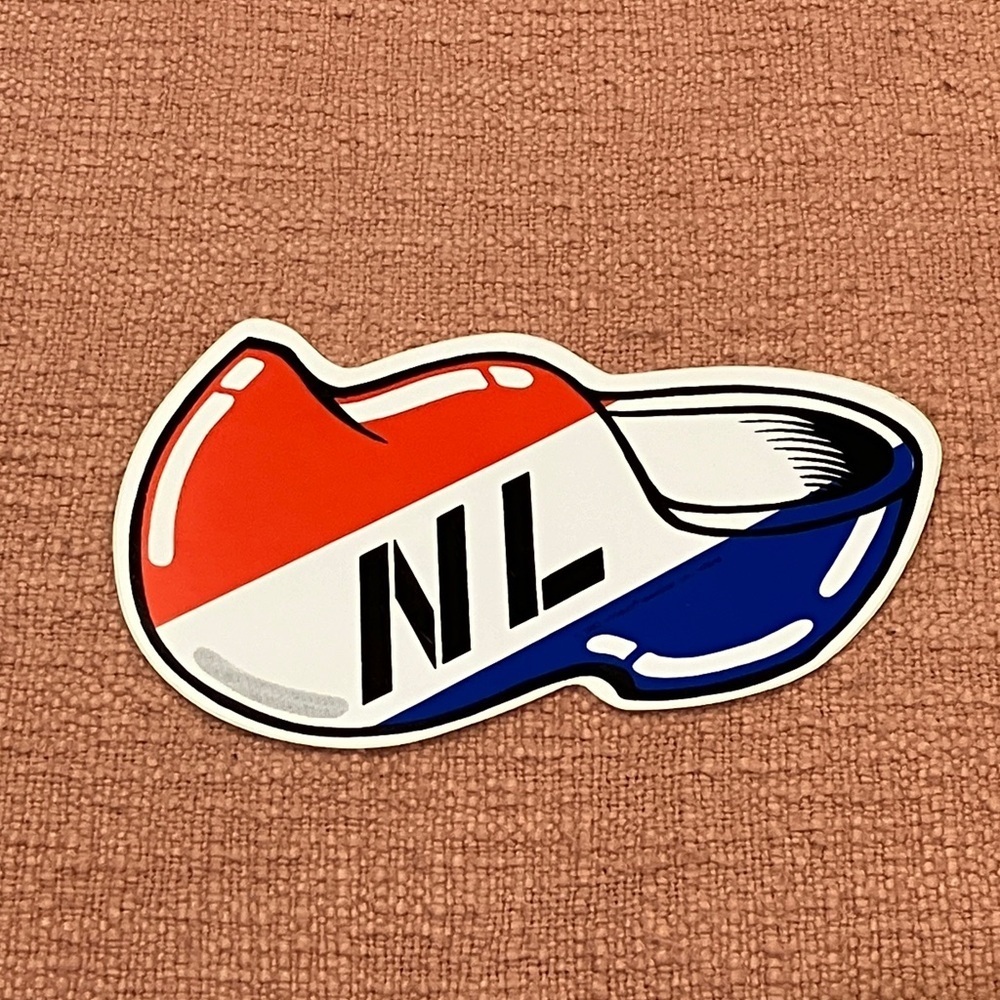 Netherlands sticker Dutch clogs